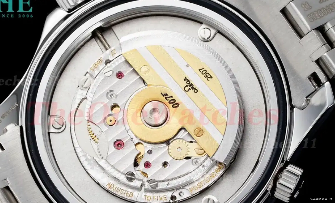 SS Seamaster 007 A2507 Dial OMF White SS Commander 0426